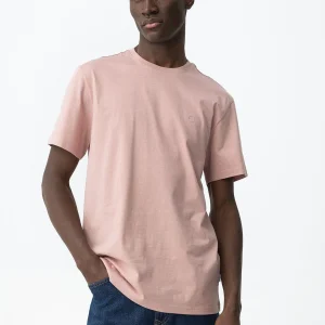 T-SHIRT BARTON BASIC IN 100% COTONE CON LOGO LATO CUORE - REGULAR FIT 10048304.ROSA