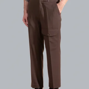PANTALONE DA COORDINATO FONDO AMPIO CON TASCONE SUL DAVANTI - RELAXED FIT