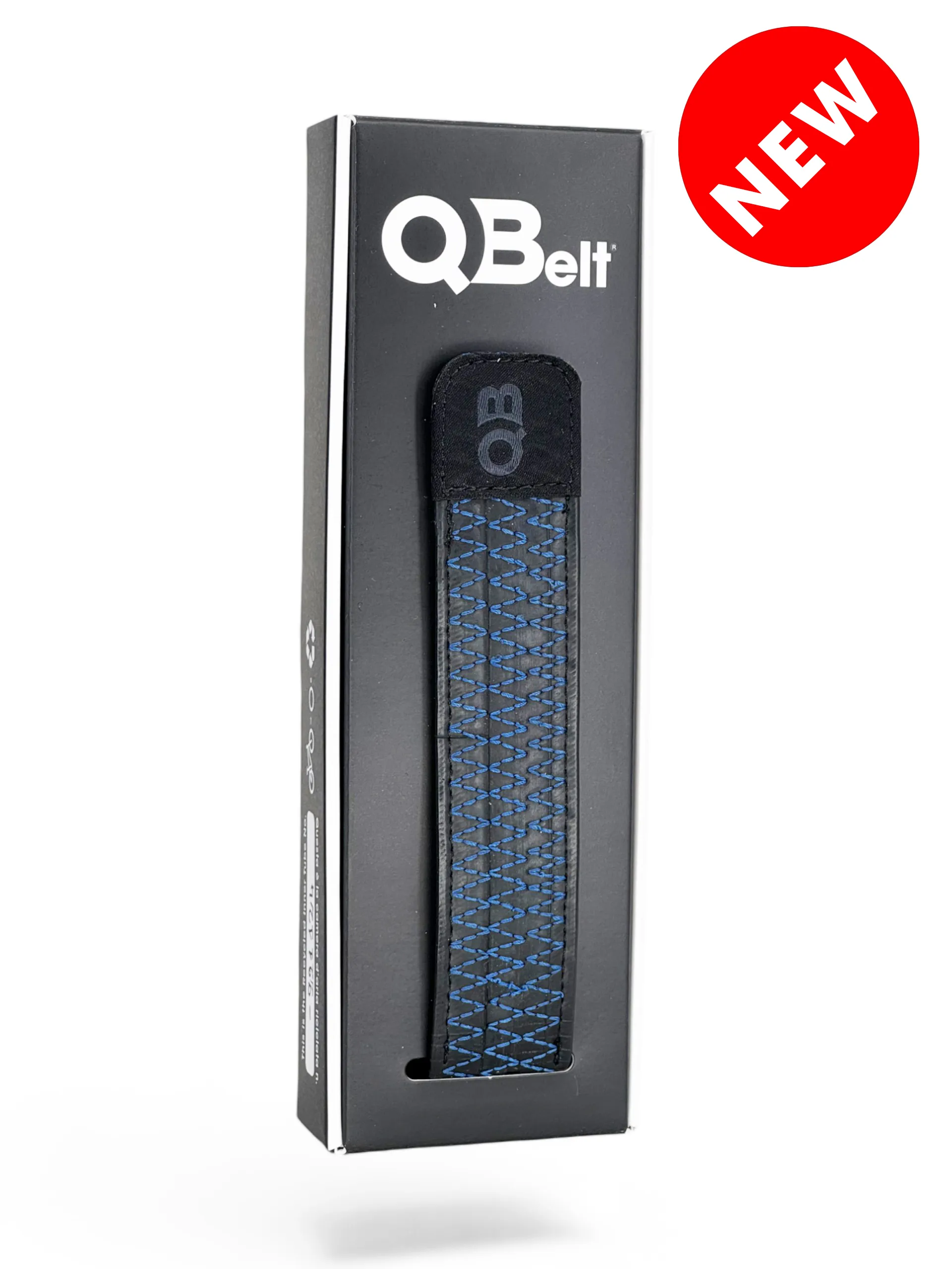 123456 Cintura elastica Cucitura Blu - immagine 2