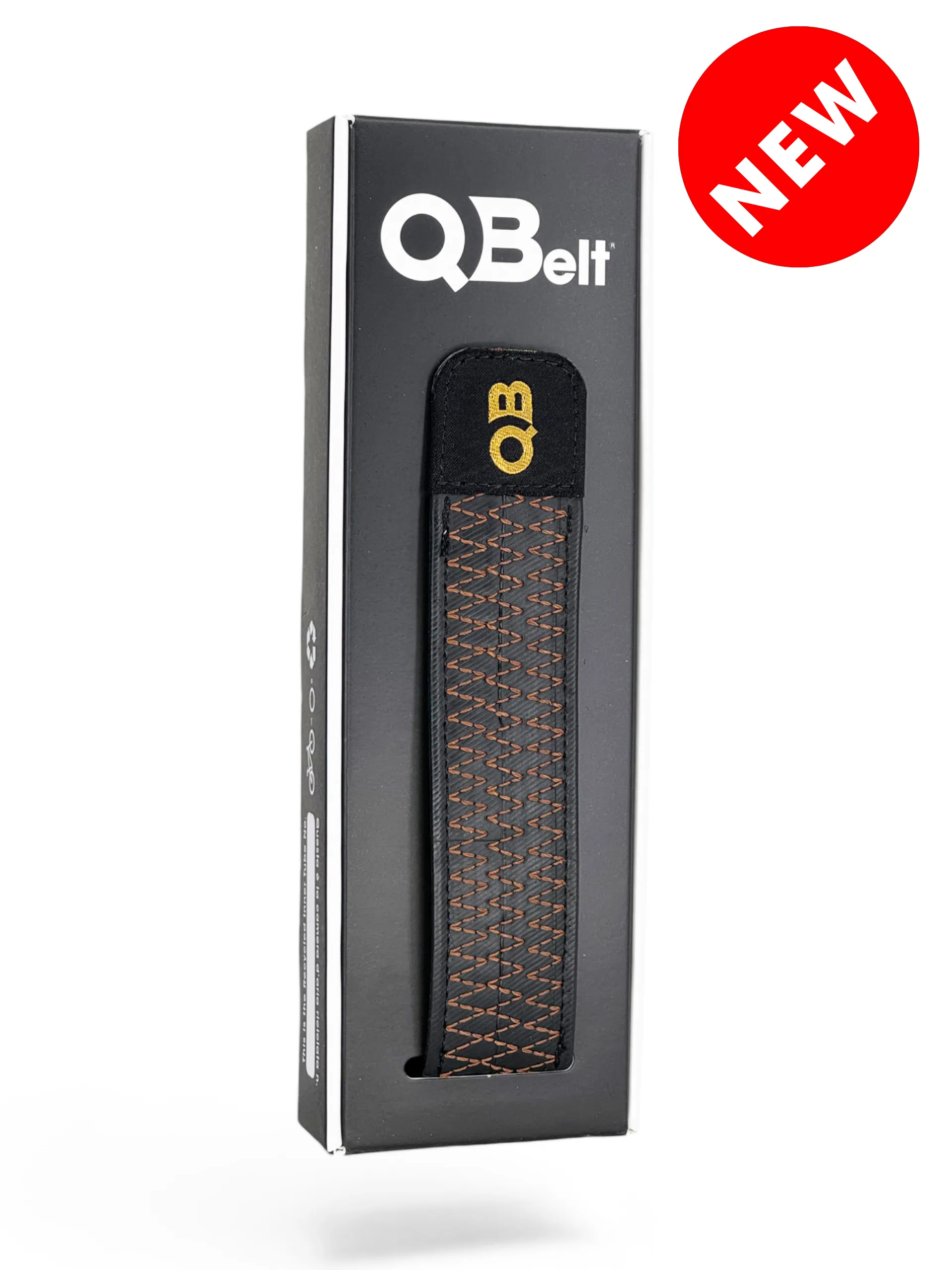 123456 QBelt Cintura elastica marrone