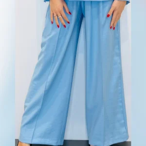 Pantaloni palazzo con una pinces
