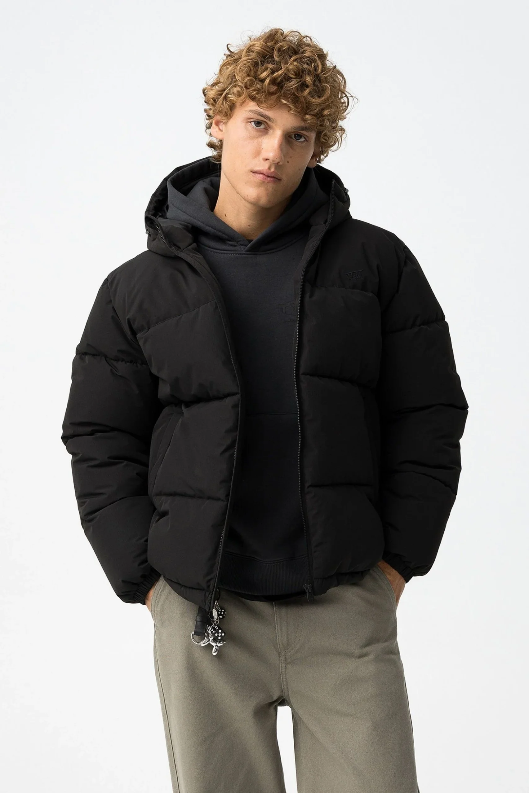 GIUBBINO BENNET IMBOTTITO CON CAPPUCCIO 10062544.NER