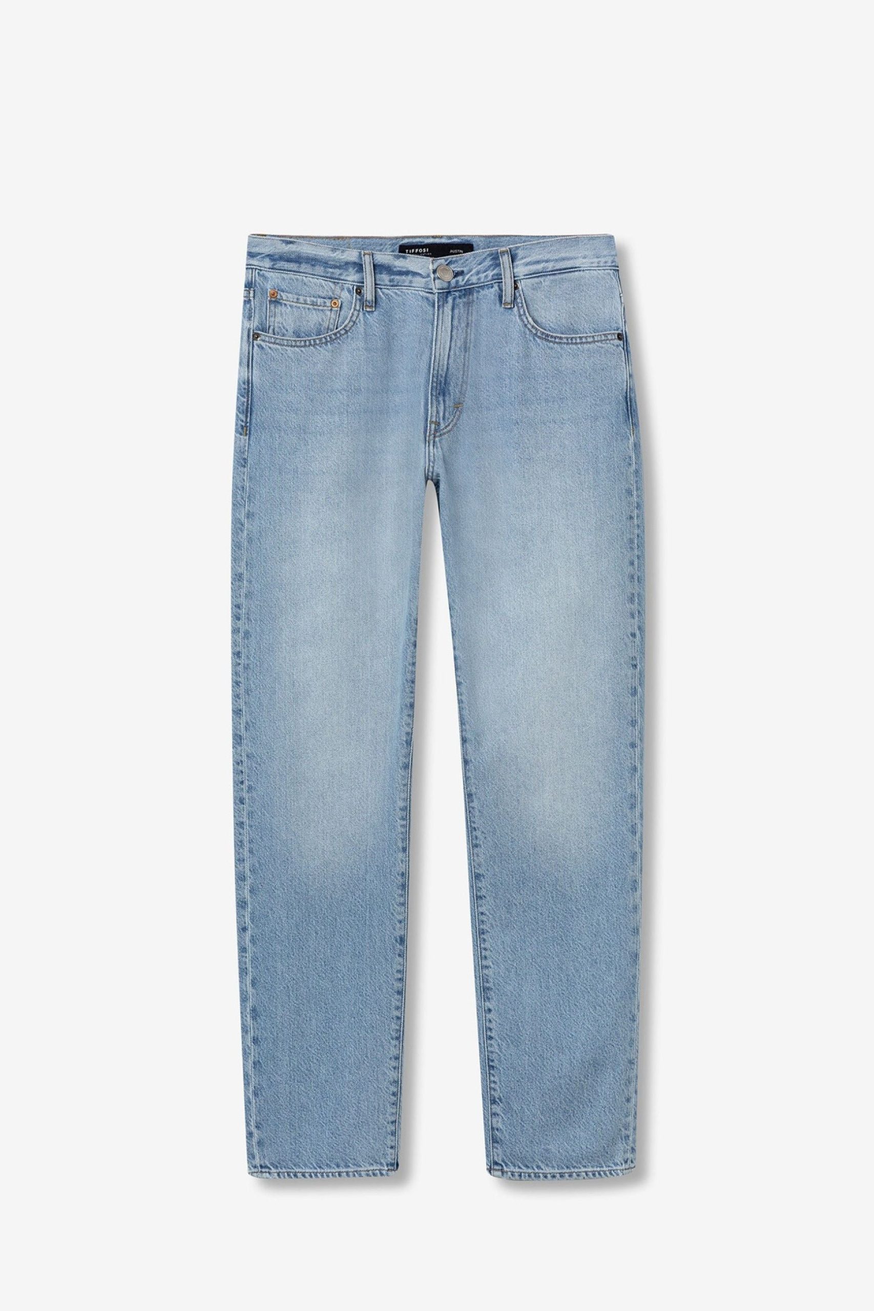 JEANS AUSTIN_52 IN TELA FISSA - STRAIGHT FIT 10063037 - immagine 8