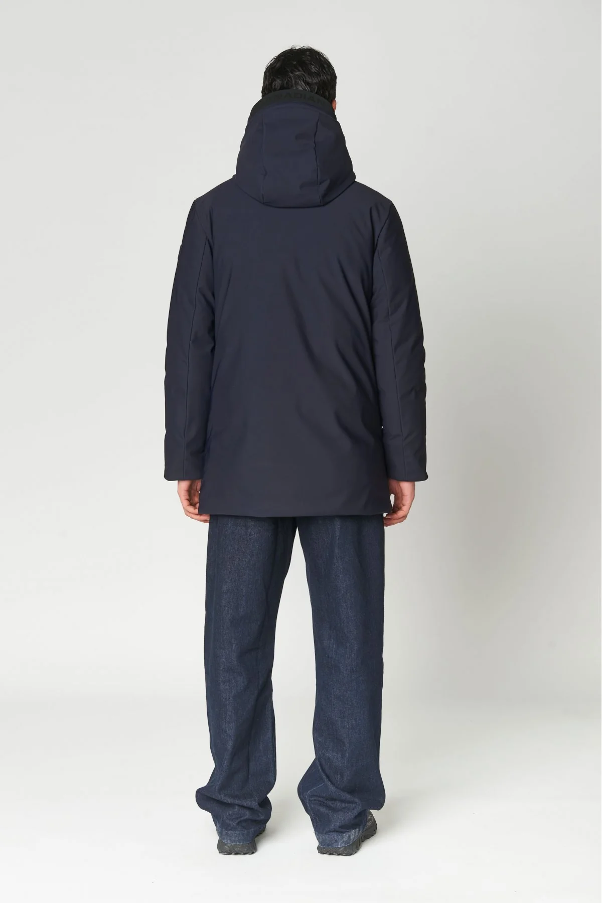 PARKA NELSON IN TESSUTO TECNICO WR ELASTICIZZATO AD ALTE PRESTAZIONI ALL'ESTERNO - COMFORT FIT CN.G224095.BLU - immagine 4