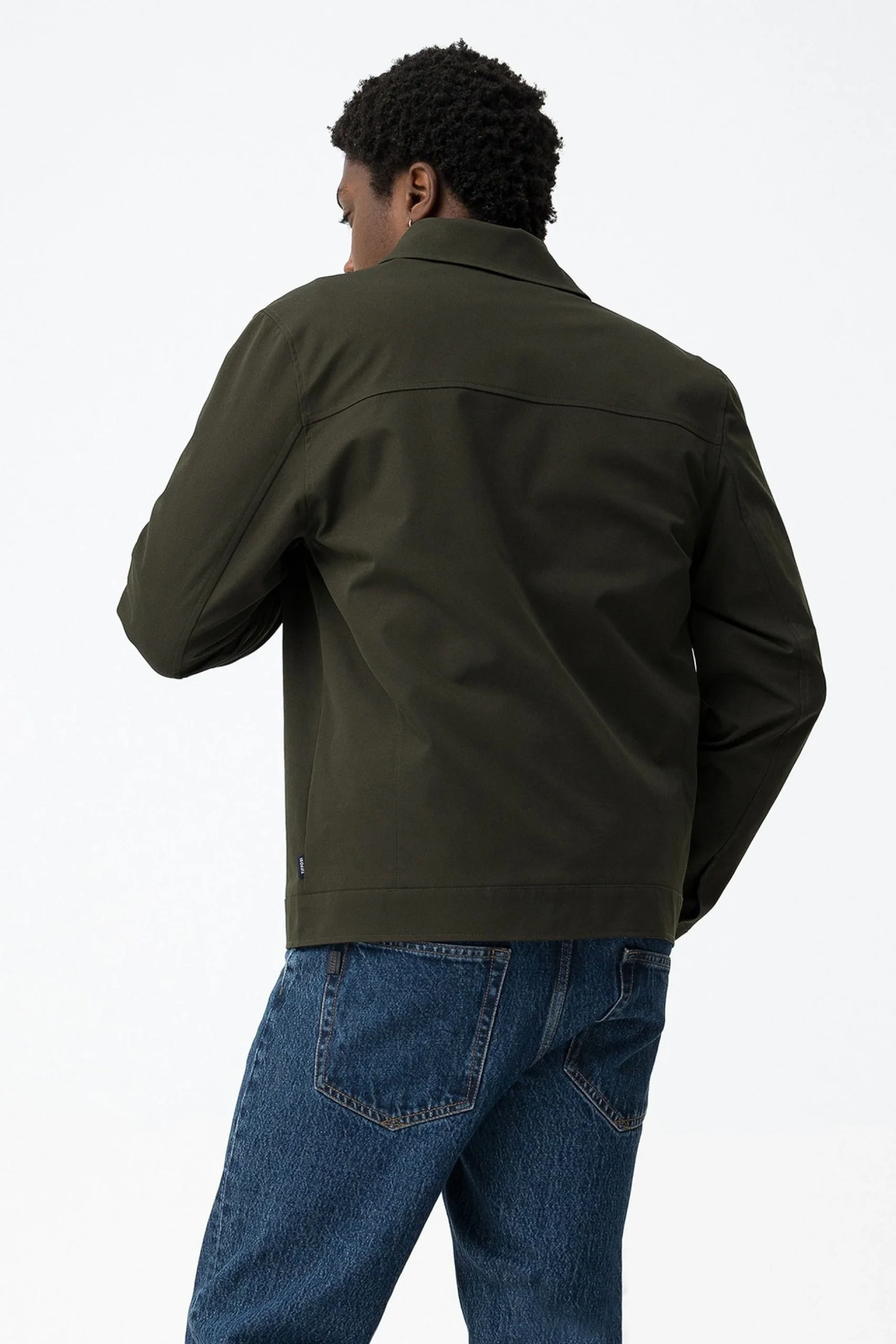 GIUBBINO TERRY CON COLLETTO E CHIUSURA ZIP - REGULAR FIT 10064838 - immagine 6