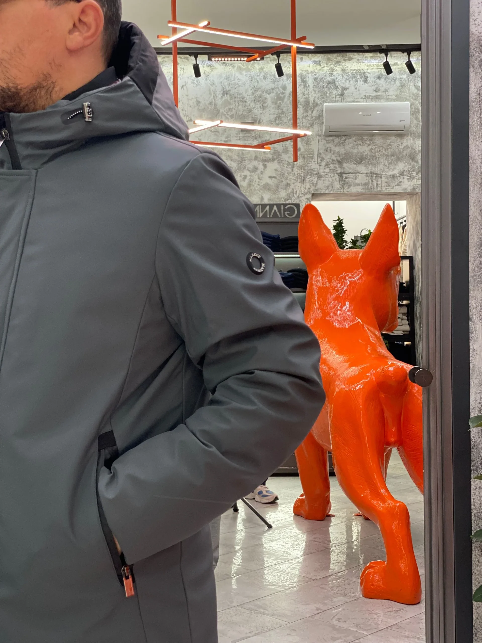 PARKA LUNGO CON CAPPUCCIO IN TESSUTO TECNICO WATERPROOF & WINDPROOF - REGULAR FIT MK24007-F25.PIO - immagine 7