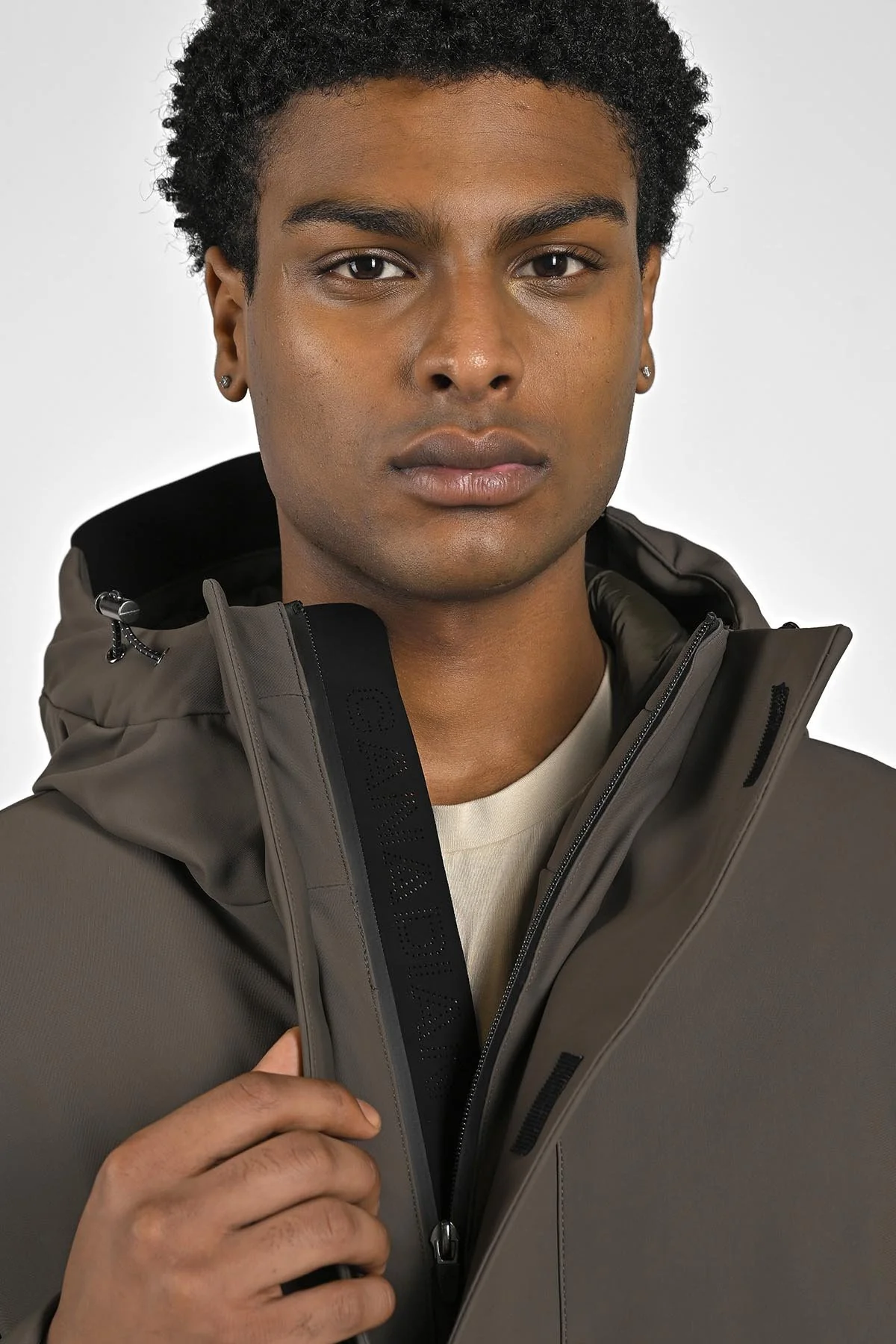 PARKA NELSON IN TESSUTO TECNICO WR ELASTICIZZATO AD ALTE PRESTAZIONI ALL'ESTERNO - COMFORT FIT CN.G224095.BOL - immagine 7