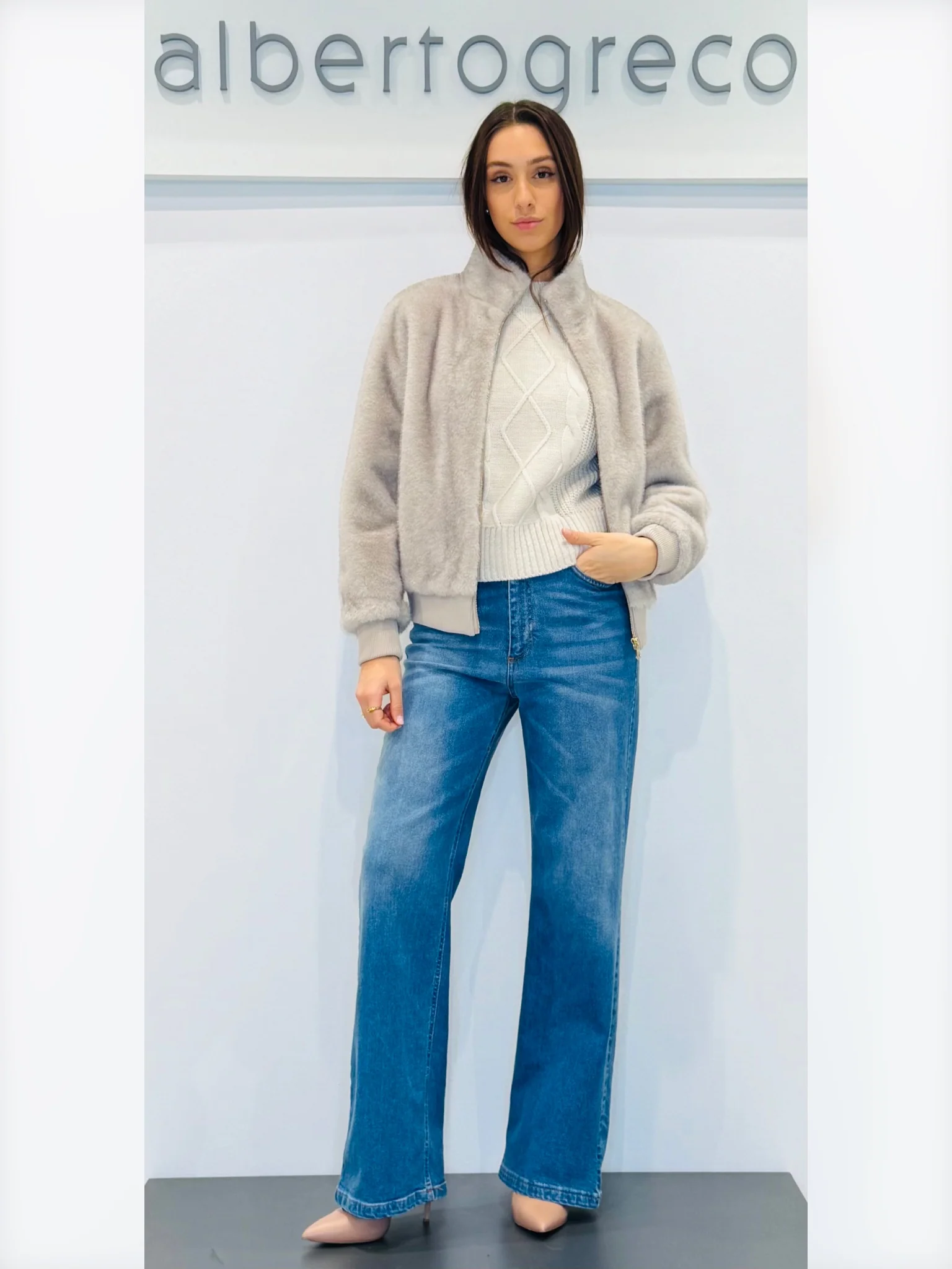 Giubbino di eco pelliccia - immagine 6