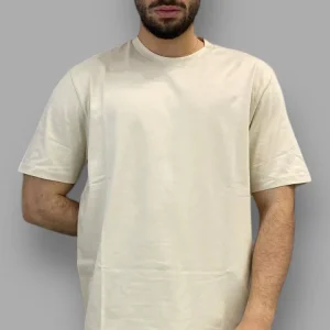 T-SHIRT BASIC IN COTONE ELASTICIZZATO
