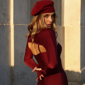 Coprispalle Helena Lycra Bordeaux