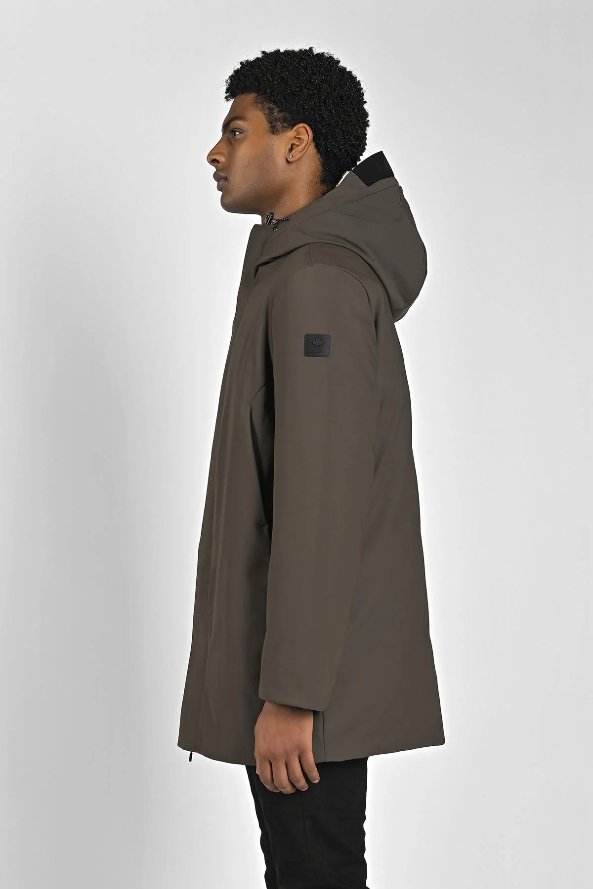 PARKA NELSON IN TESSUTO TECNICO WR ELASTICIZZATO AD ALTE PRESTAZIONI ALL'ESTERNO - COMFORT FIT CN.G224095.BOL - immagine 3
