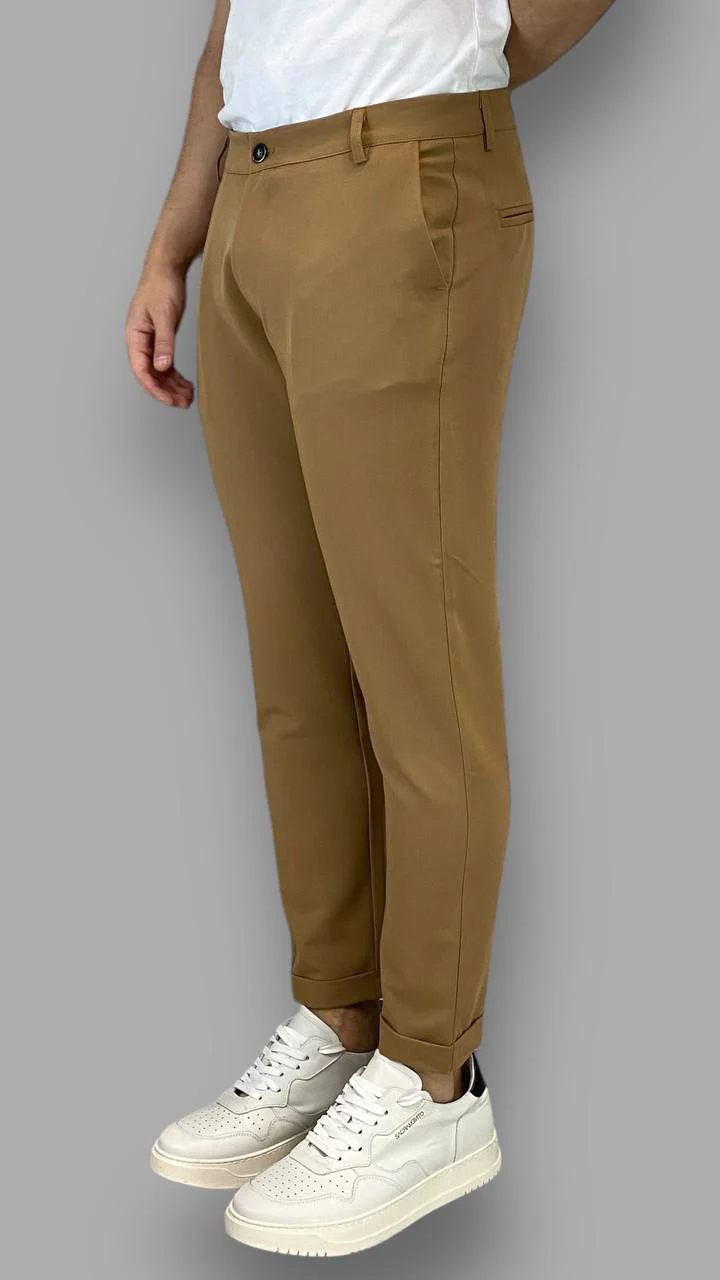 PANTALONE BASIC TASCA AMERICA - SLIM FIT - immagine 4