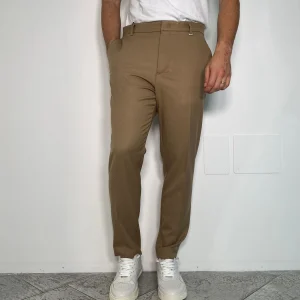 PANTALONE DA ABITO TASCA AMERICA FONDO REGOLARE - REGULAR FIT