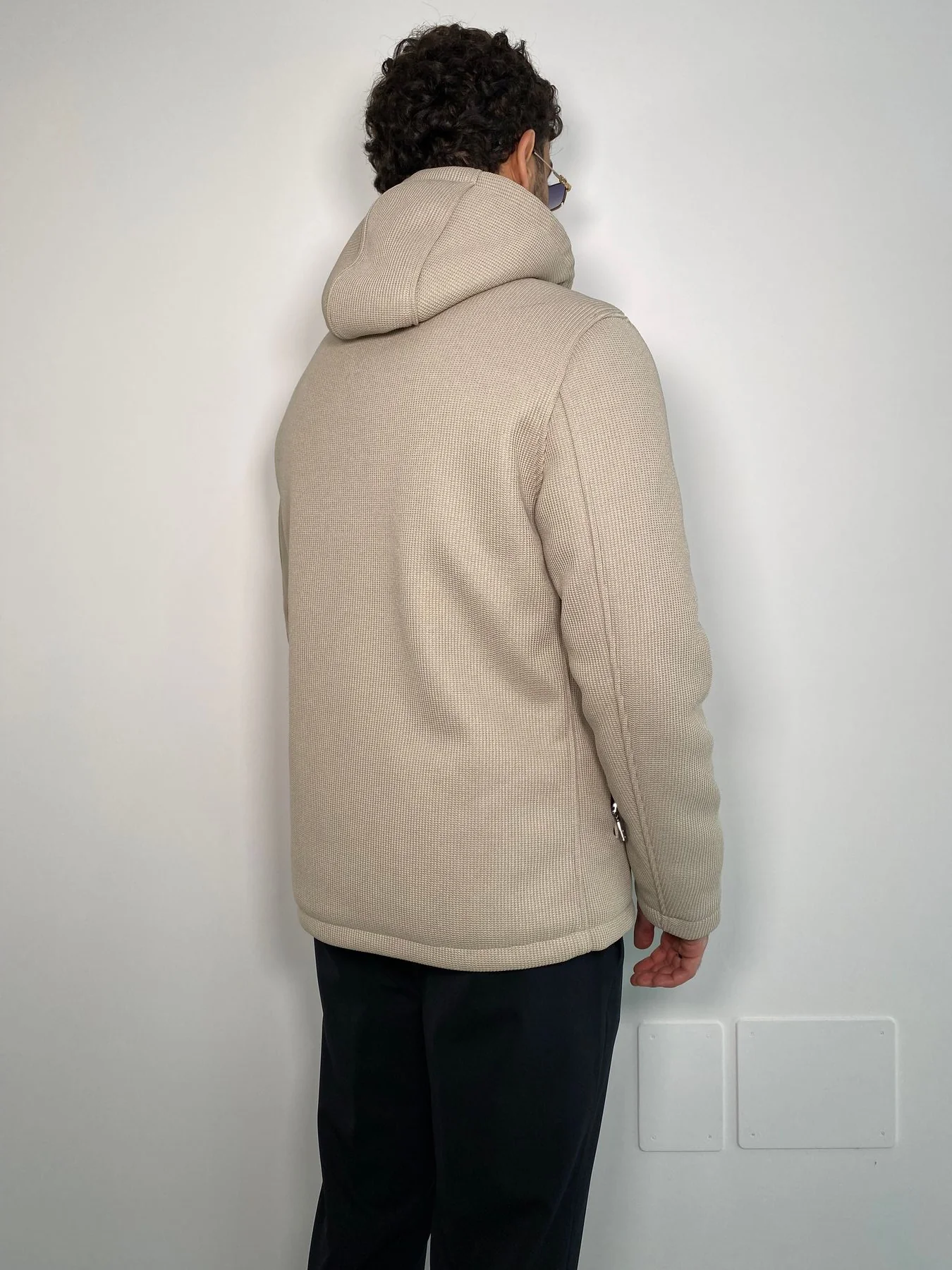 GIUBBINO MID CON CAPPUCCIO IN TESSUTO WATERPROOF - REGULAR FIT - immagine 5