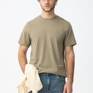 T-SHIRT BARTON BASIC IN 100% COTONE CON LOGO LATO CUORE - REGULAR FIT 10048304.MEL