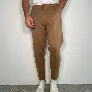 PANTALONE PUNTO MILANO CON TASCHE A FILO - CROPPED CARROT FIT