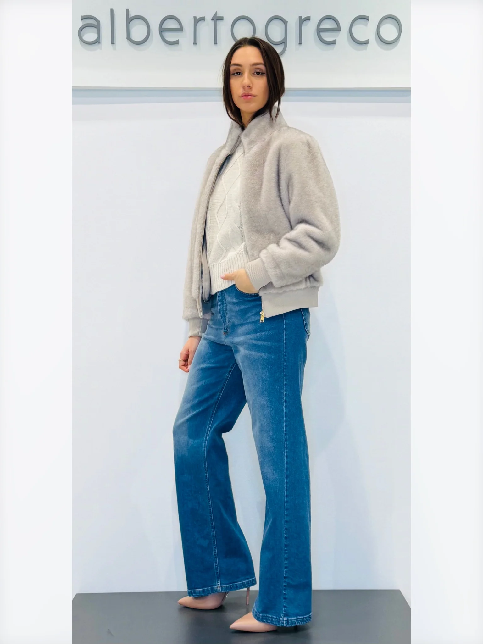 Giubbino di eco pelliccia - immagine 4