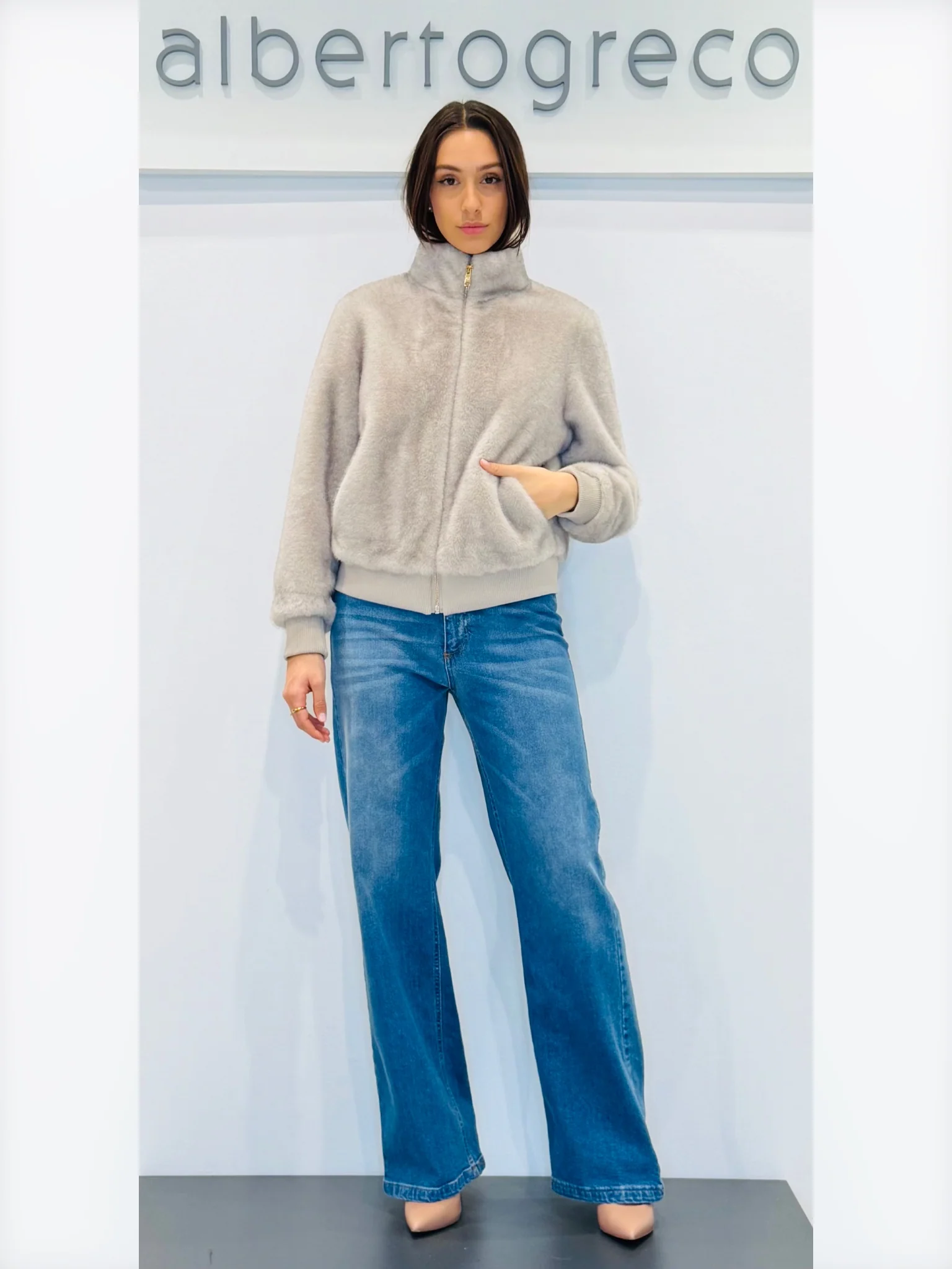 Giubbino di eco pelliccia - immagine 3