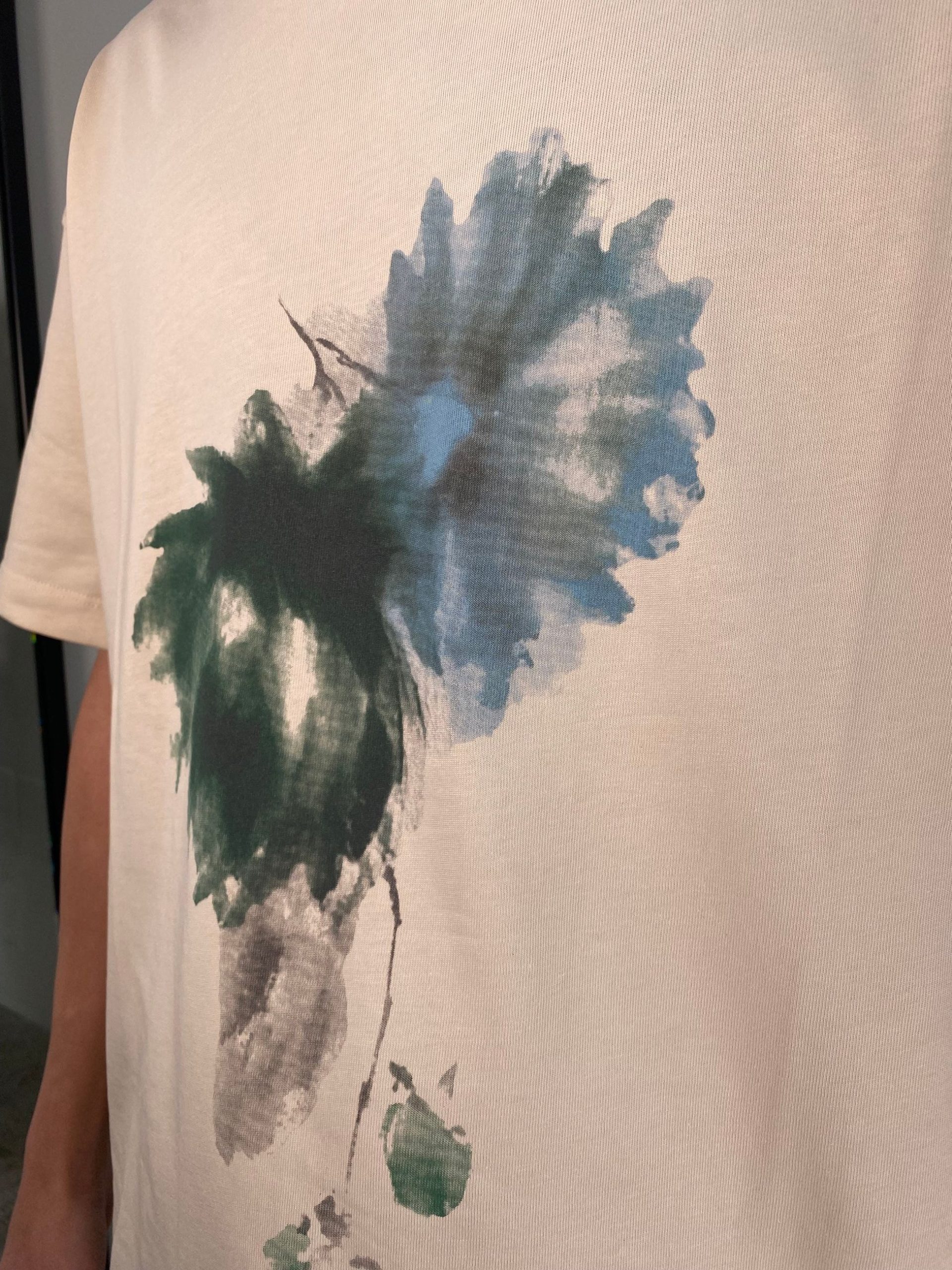 T-SHIRT OVERSIZE CON STAMPA IN 100% COTONE TS3323.PAN - immagine 5