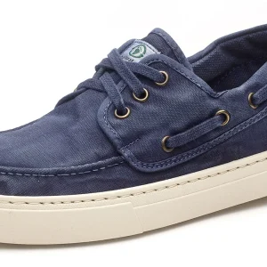 MOCASSINO DA BARCA CON LACCI E SUOLA IN GOMMA FLESSIBILE