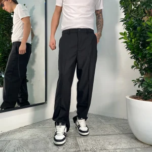 PANTALONI OLIVER TASCA AMERICA WIDE LEG - RELAXED FIT GL5163BD.NER