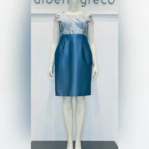 Completo tubino con corpetto fantasia e giacca