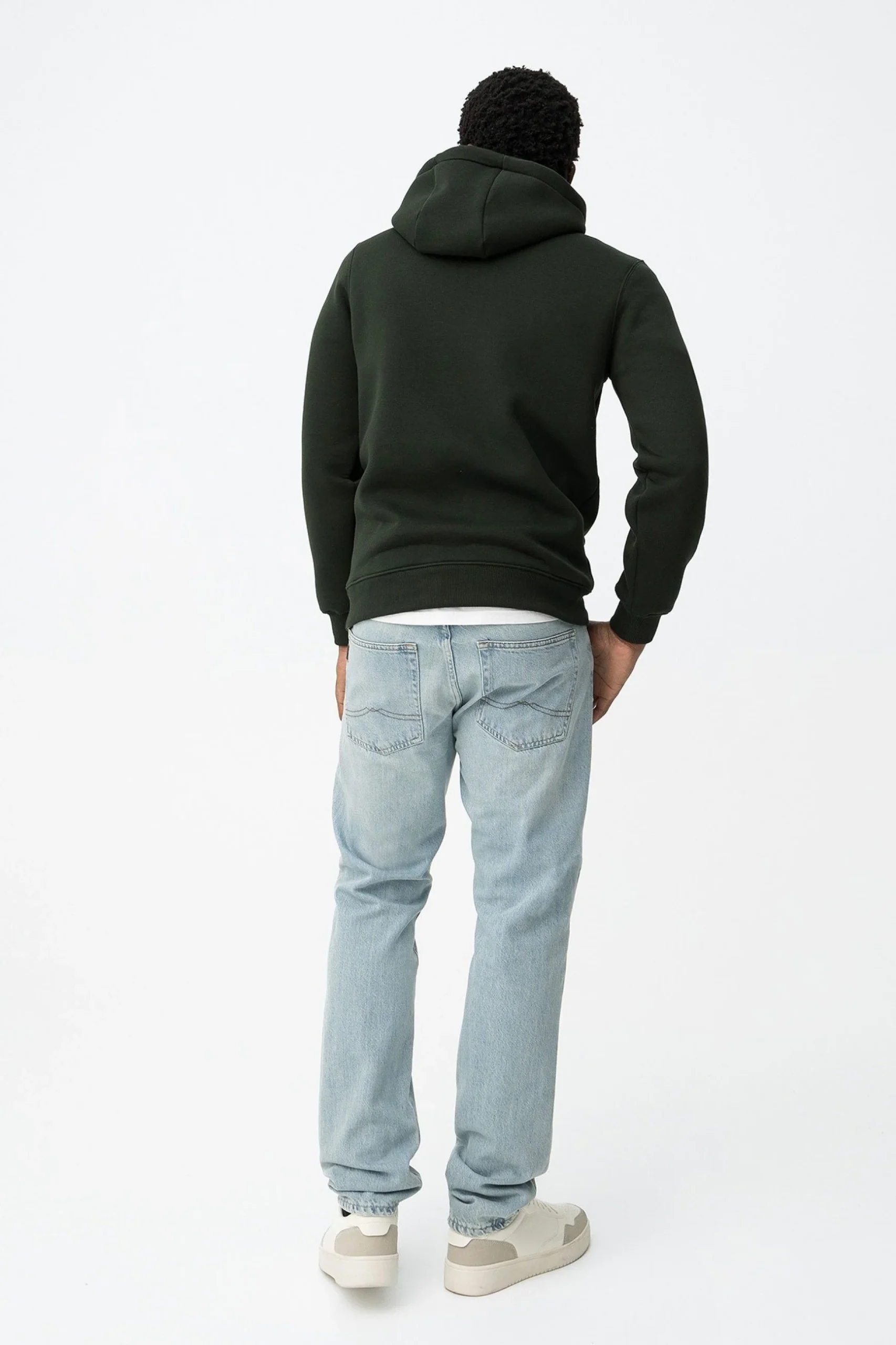 JEANS AUSTIN_61 5 TASCHE LIGHT WASH - STRAIGHT LEG (GAMBA DRITTA) 10064413 - immagine 4