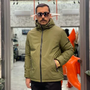 GIUBBINO CARCROSS REVERSIBILE 2 IN 1 IN TESSUTO SOFTSHELL STRETCH E PIUMINO - REGULAR FIT CN.G225305.BOL