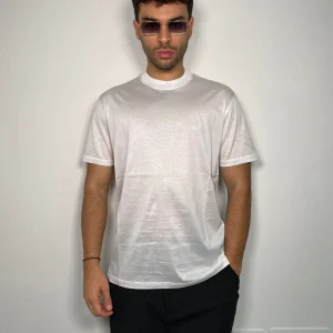 T-SHIRT IN PREGIATO FILO DI SCOZIA - REGULAR FIT