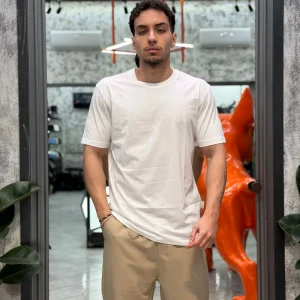 T-SHIRT BASIC IN MORBIDA VISCOSA - REGULAR FIT GL2268F-S26.BIA