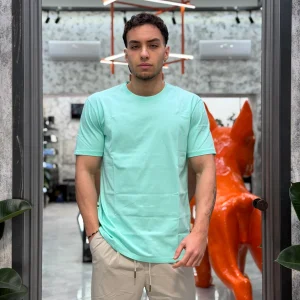 T-SHIRT BASIC IN 100% COTONE EXTRA FINE - REGULAR FIT GL1078F-S26.ACQ