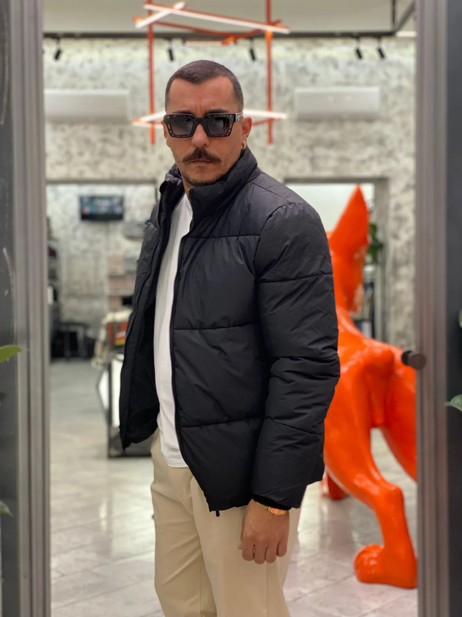 GIUBBINO PARKER MODELLO PUFFER - RELAXED FIT 10061862 - immagine 4