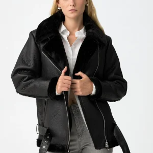 ECOMONTONE GILAO_2 MODELLO CHIODO CON TASCHE ZIP E CINTURA AL FONDO - COMFORT FIT 10062008.NER