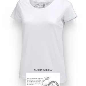 LOVER T-Shirt Donna manica corta Bianco