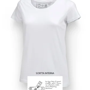 LOVER T-Shirt Donna manica corta Bianco