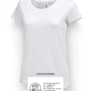 LOVER T-Shirt Donna manica corta Bianco