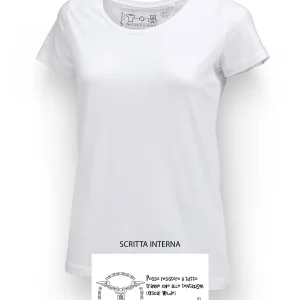 LOVER T-Shirt Donna manica corta Bianco