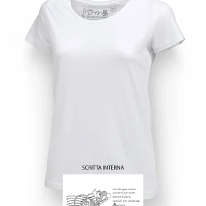 LOVER T-Shirt Donna manica corta Bianco