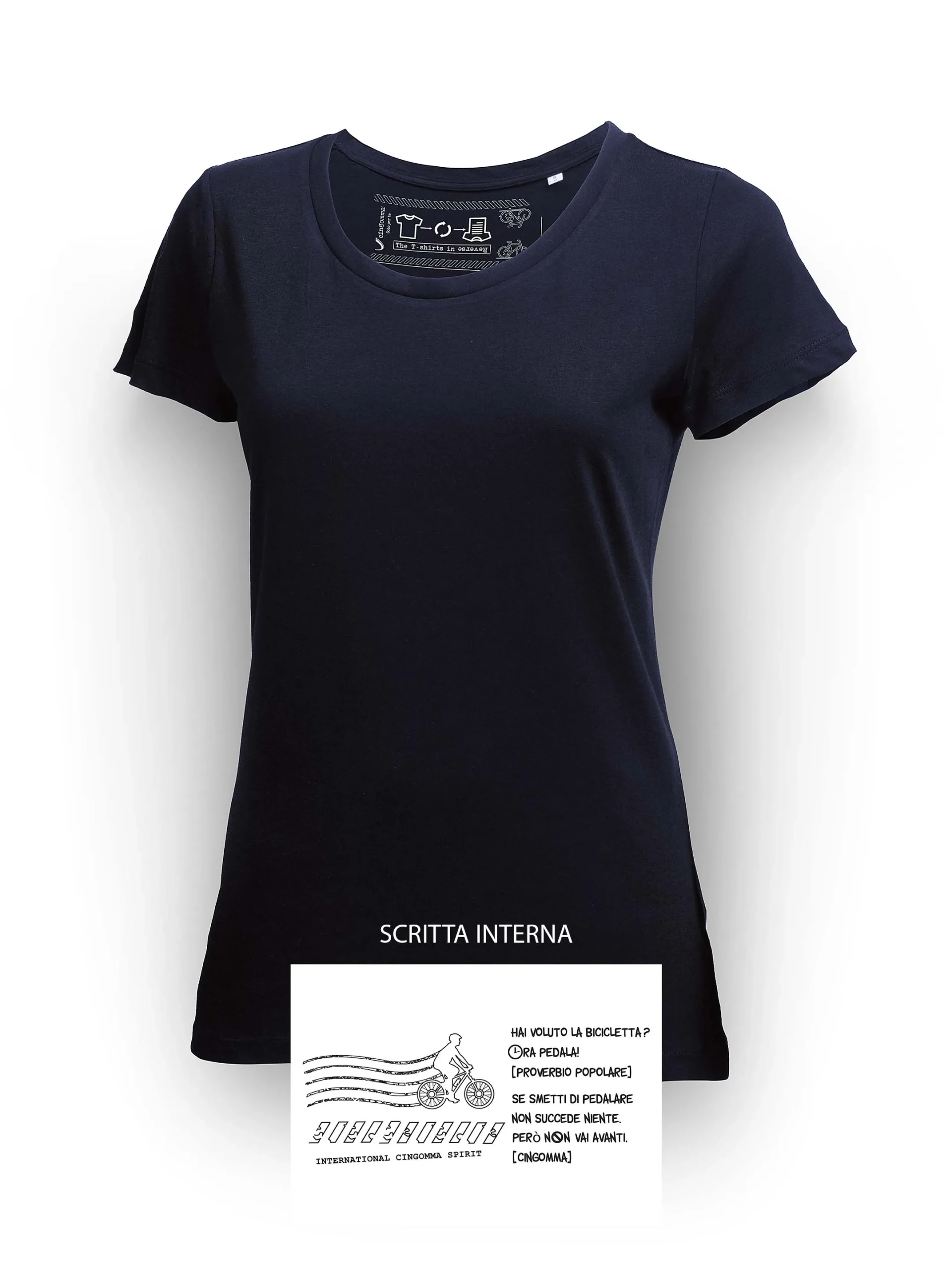 LOVER T-Shirt Donna manica corta Blu - immagine 2