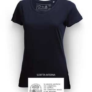 LOVER T-Shirt Donna manica corta Blu