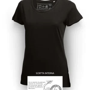 LOVER T-Shirt Donna manica corta Nero