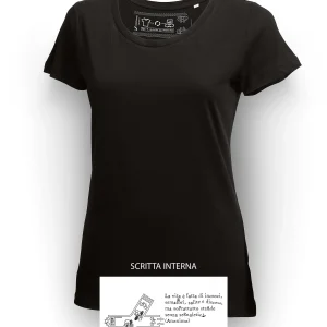LOVER T-Shirt Donna manica corta Nero
