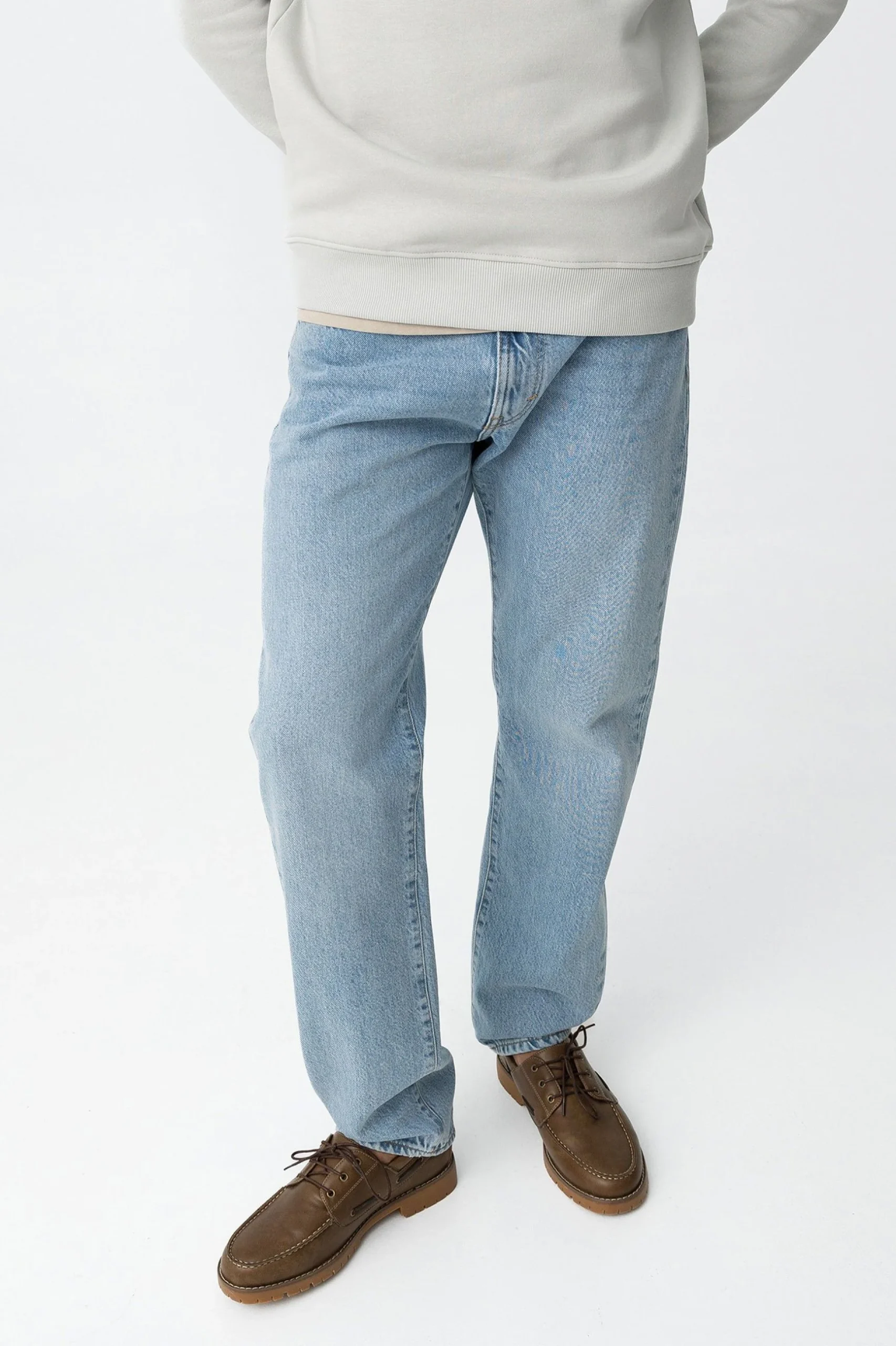 JEANS AUSTIN_52 IN TELA FISSA - STRAIGHT FIT 10063037 - immagine 4