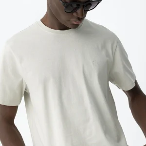 T-SHIRT BARTON BASIC IN 100% COTONE CON LOGO LATO CUORE - REGULAR FIT 10048304.PES