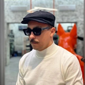 COPPOLA NAPOLETANA IN VELLUTO CAPI114SS.NER