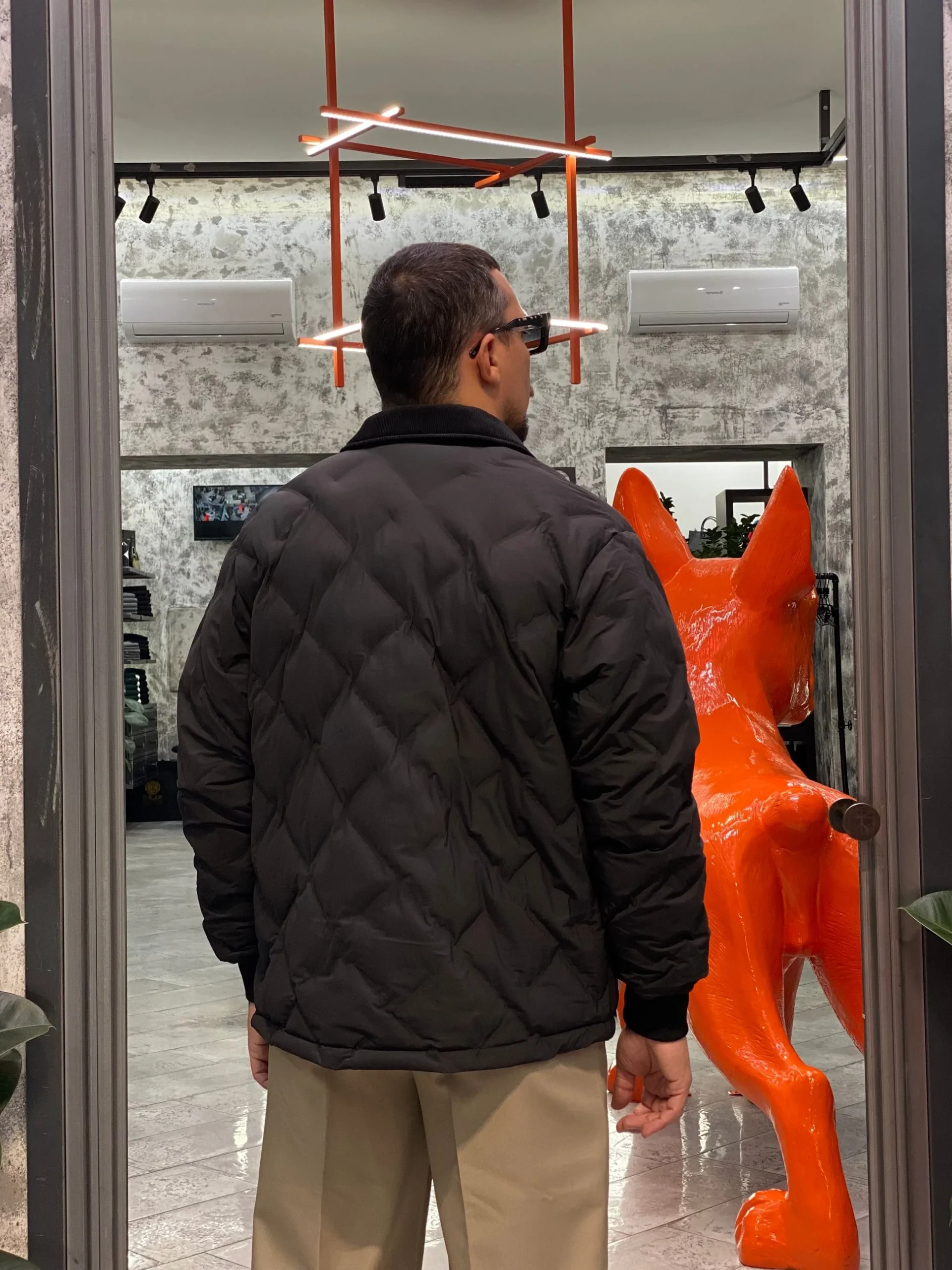 GIACCA GLENEVIS TRAPUNTATA MODELLO BARBOUR IN TESSUTO ELASTICIZZATO - COMFORT FIT CN.G225242.NER - immagine 4