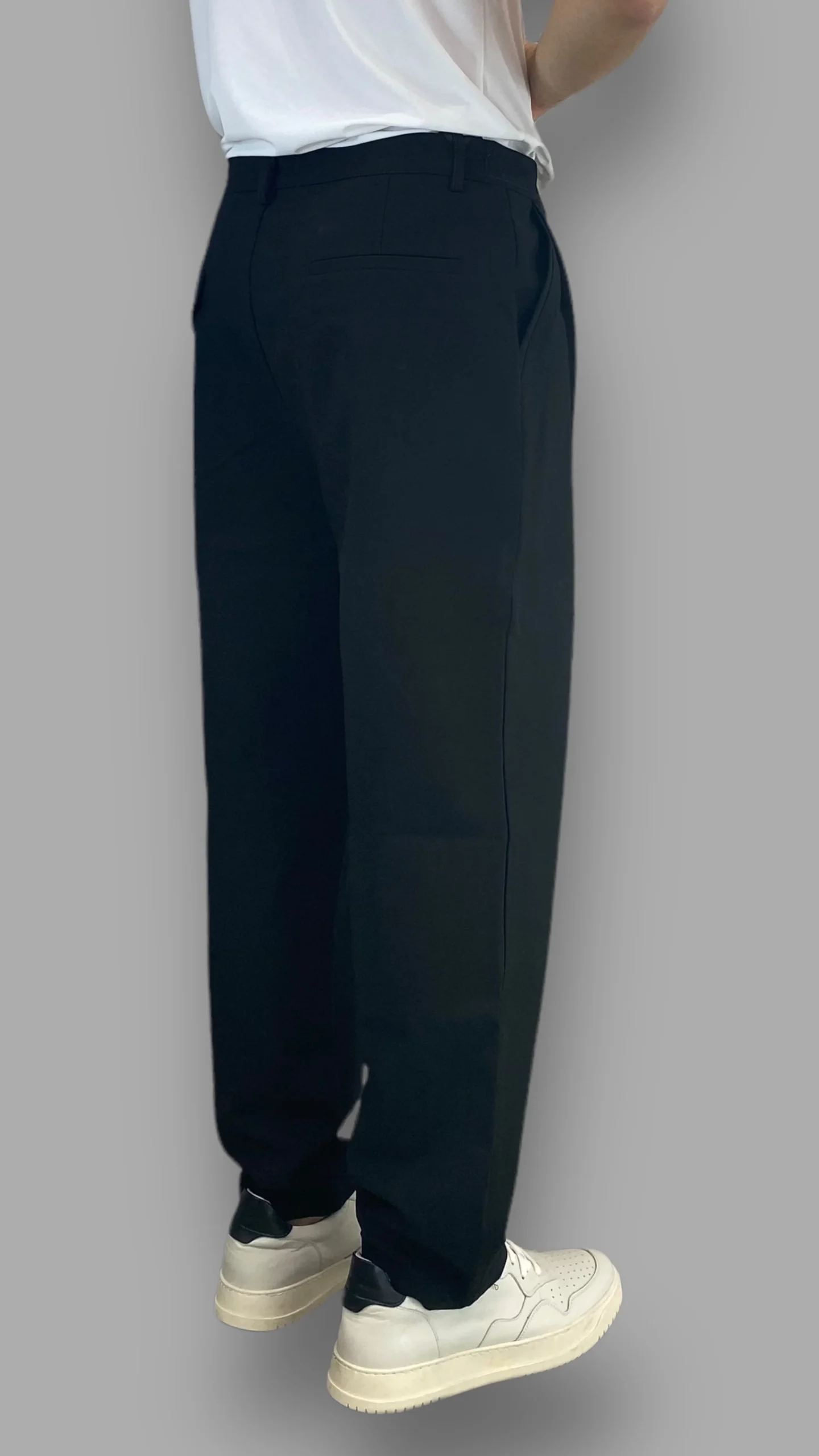 PANTALONE TASCA AMERICA CON PINCE - RELAXED FIT - immagine 5