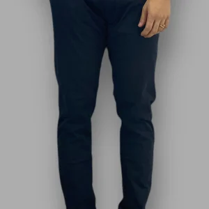 PANTALONE TASCA AMERICA IN COTONE ELASTICIZZATO BASIC - SLIM FIT