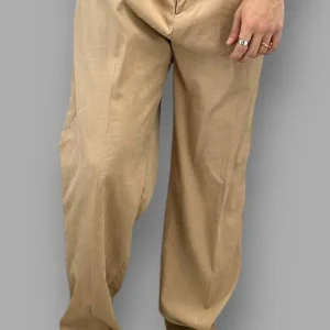 PANTALONE MORBIDO FONDO AMPIO IN TESSUTO EXTRA LIGHT - RELAXED FIT