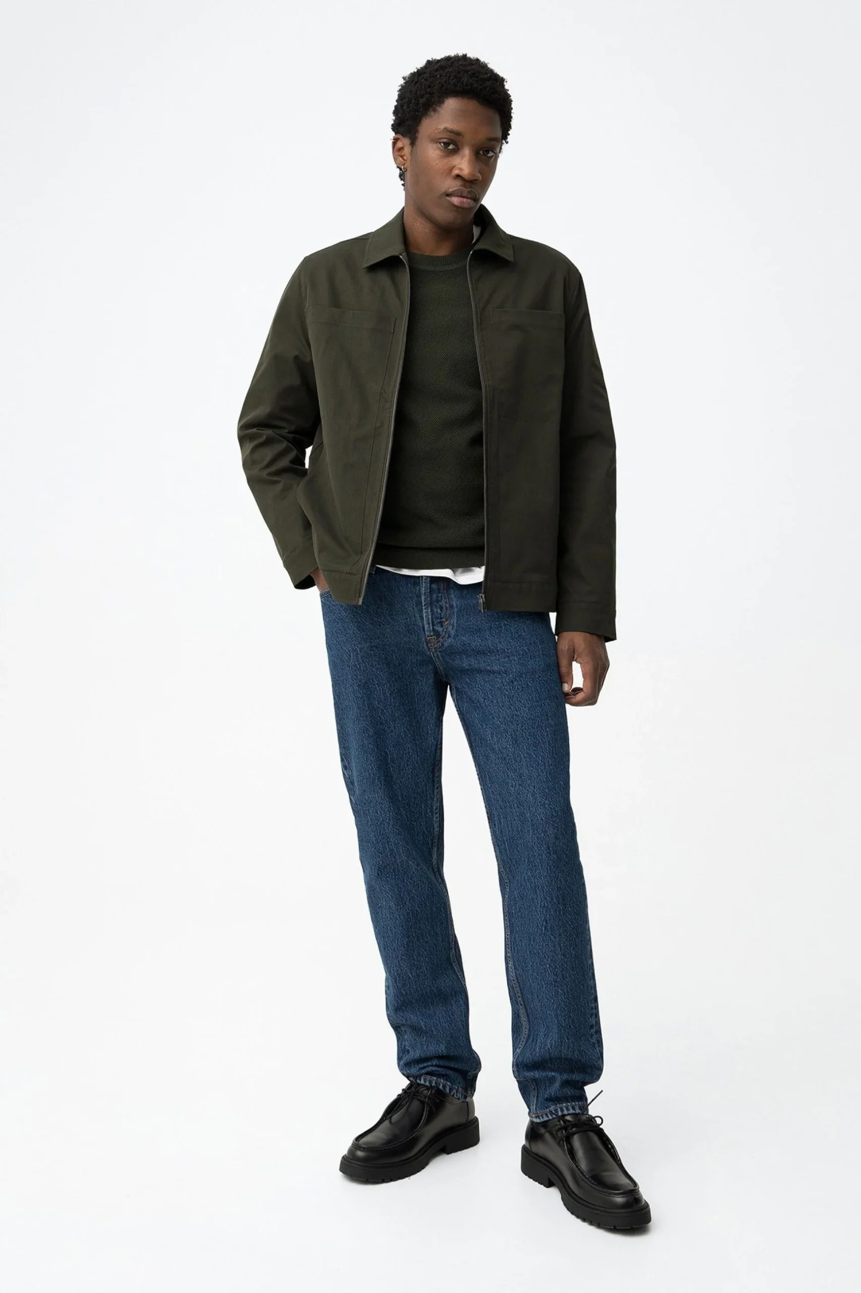 JEANS COLE_73 5 TASCHE DARK WASH - RELAXED FIT 10064418 - immagine 2